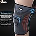 JBM Knee Braces Support Compression Sleeve Patella Wrap Band Knee Stabilizer Safe Pain Relief for Fitness Exercise Basketball Running