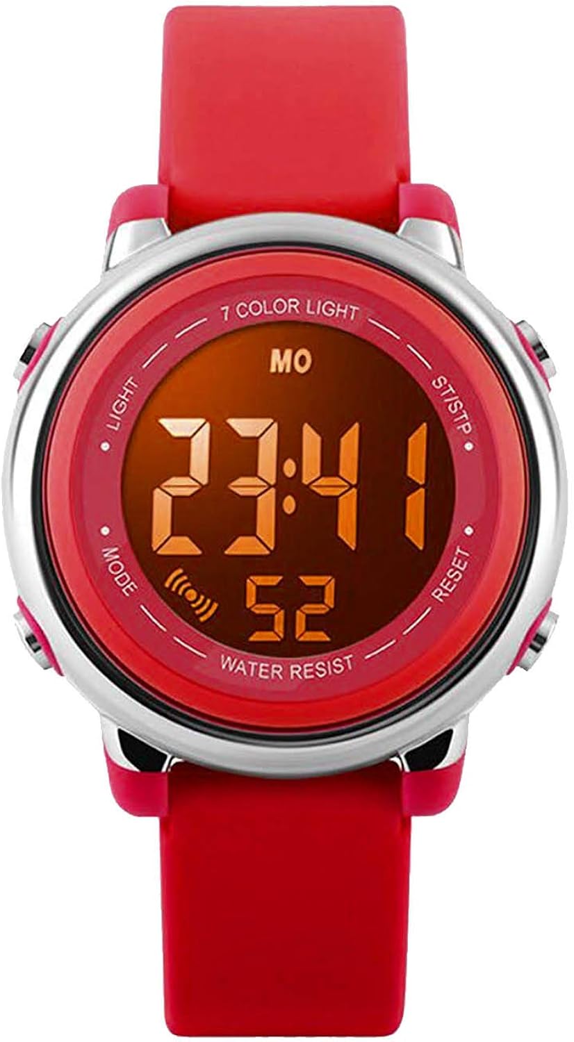 kids digital waterproof watch