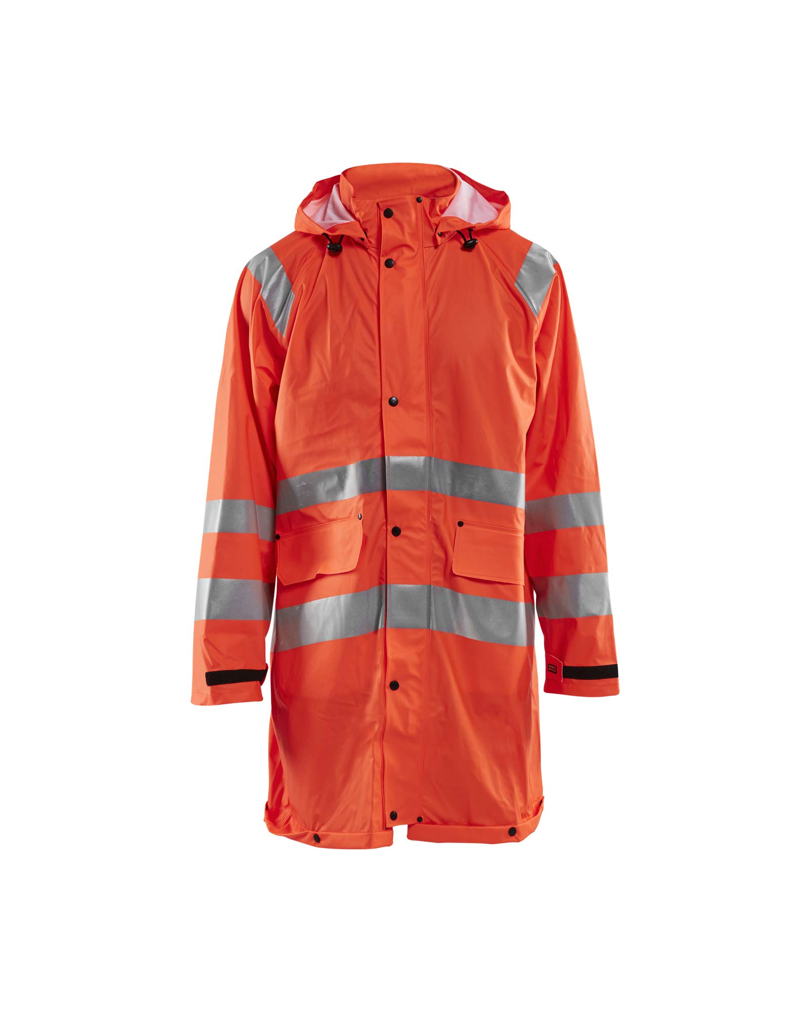 Blaklader Workwear High Vis Rain Jacket Orange Size M