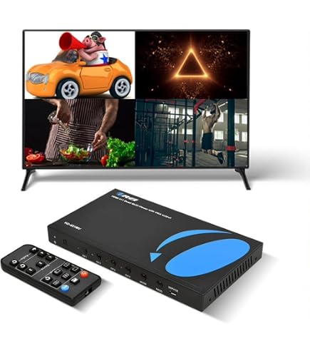 Amazon.com: Expert Connect 9-Channel HDMI Multi-Viewer/Screen