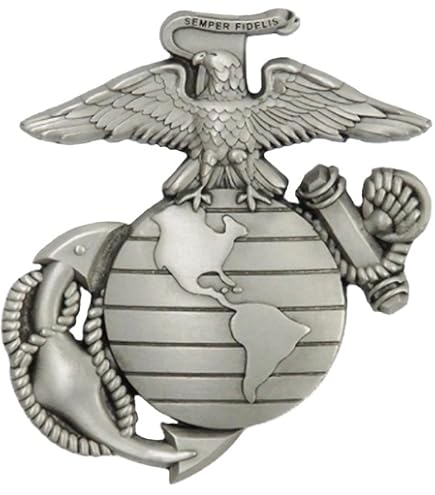 EagleEmblems USMC Pin „Semper Fi“ – 3,8 Cm, Hochwertige Details | Sammlerstück & Geschenk Für Marines