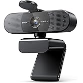 EMEET 2024 Upgraded C960 Webcam, PDAF Autofocus, 73° View Angle, Computer Camera w/Privacy Cover and Microphone, 1080P HD Web