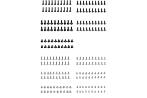 220pcs Complete Full Set Screws Internal Screw Replacement for Samsung Galaxy S20 S21 S22 Ultra S23 S25 Ultra for All Models 