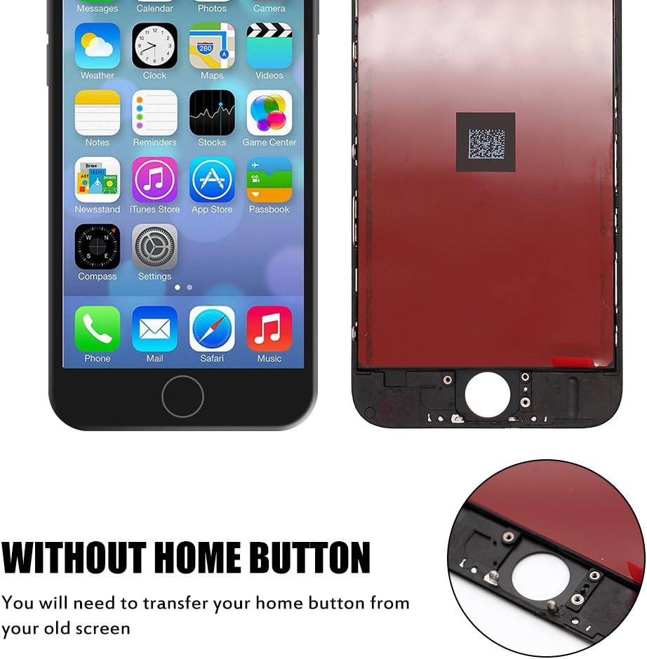 Amazon Iphone 6 用 液晶 フロントパネル 修理交換用 一体型 液晶 デジタイザ 高品質 Lcd 液晶画面 Iphone 6 4 7インチ の 3dタッチパネル ガラス修理液晶パネル 画面修理パーツ付属 黒 修理パーツ 通販