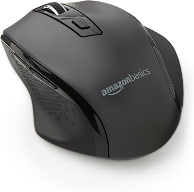 Ratón inalámbrico ergonómico, dpi Ajustable, Negro