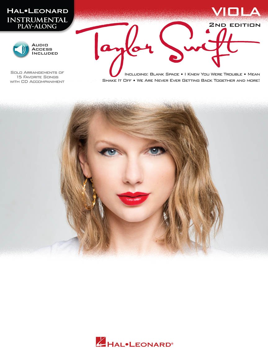 Taylor Swift - 2nd Edition Viola Play-Along Book with Online Audio