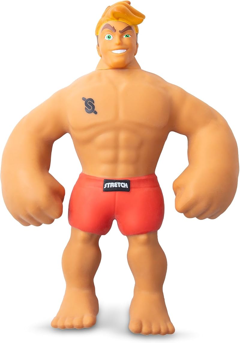 Stretch Armstrong Basic Fun Core Figure – 7-Inch Stretchable Hero Toy