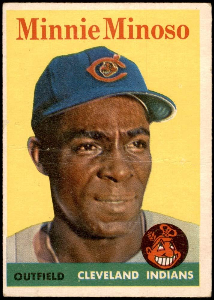 Amazon 1958 Topps 295 Minnie Minoso Cleveland Indians Baseball 