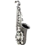 Saxophone Soprano Karl Glaser Courbé Blanc/Or | Étui Inclus