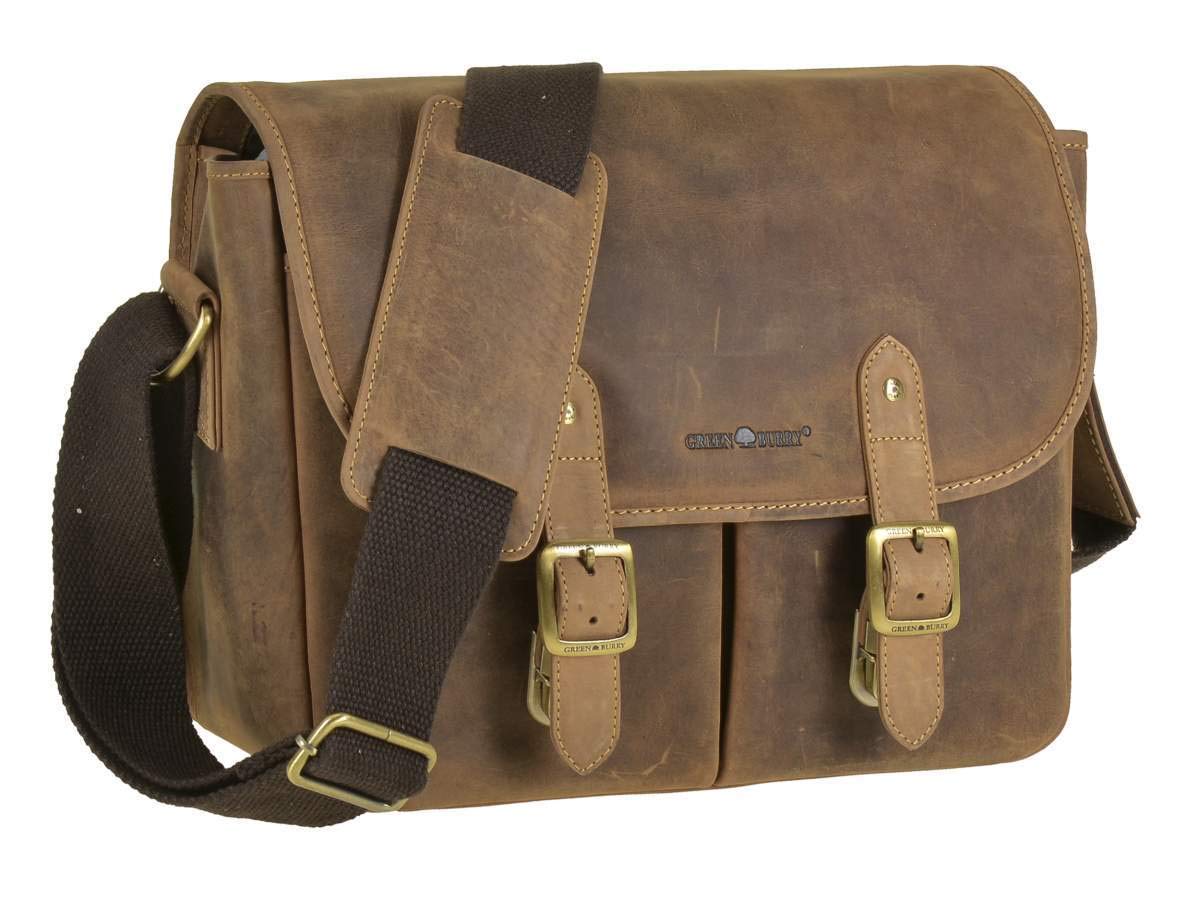 Greenburry Vintage messenger leather 34 cm