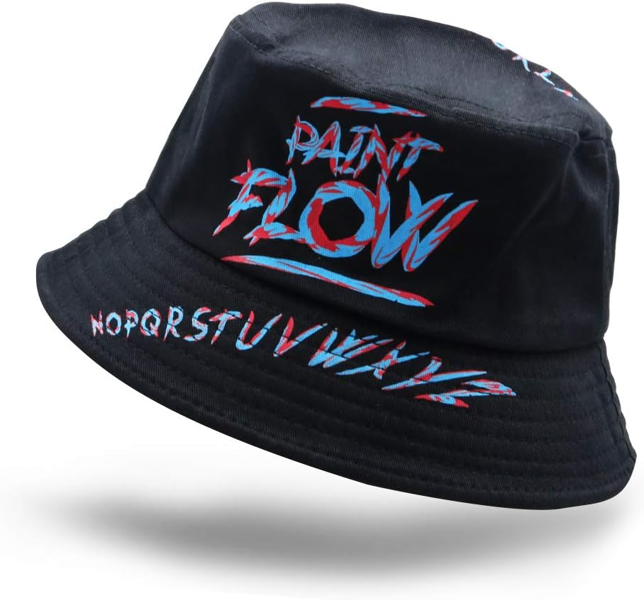 Bucket Hat,Unisex 100% Cotton Packable Summer Caps Youth hat Size Free Summer Travel Bucket Hat