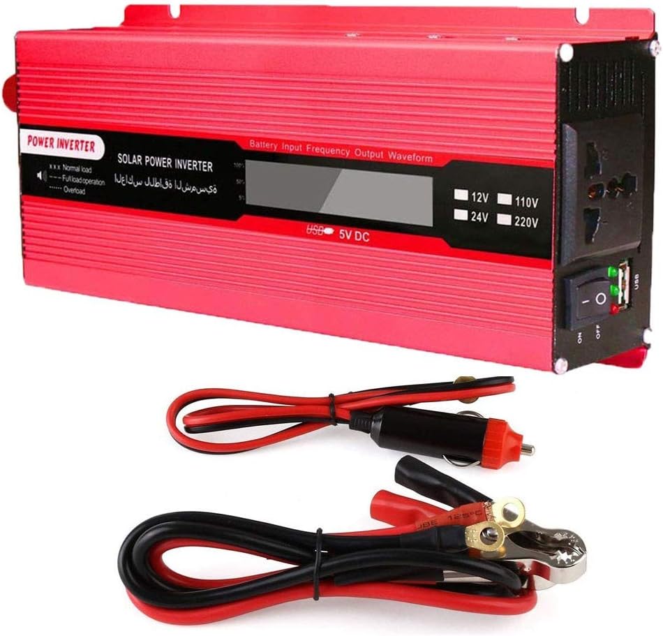inverter 2000W (4000W Peak) Auto Car Power Inverter 12V 24V To Ac 220V
