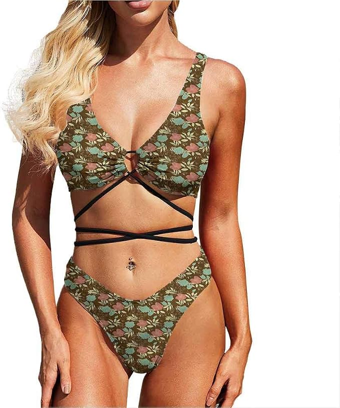 2 piece bride swimsuit