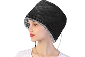 Corded Electric Thermal Heat Cap for Deep Conditioning, Hair Care Hat Hair Steamer Thermal Heating Cap For Home Spa(US Plug)