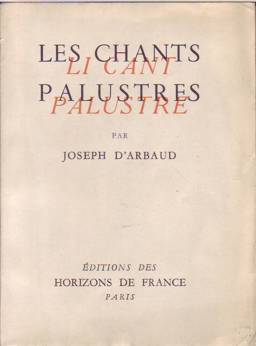 couverture de : Les chants palustres - Li cant palustre