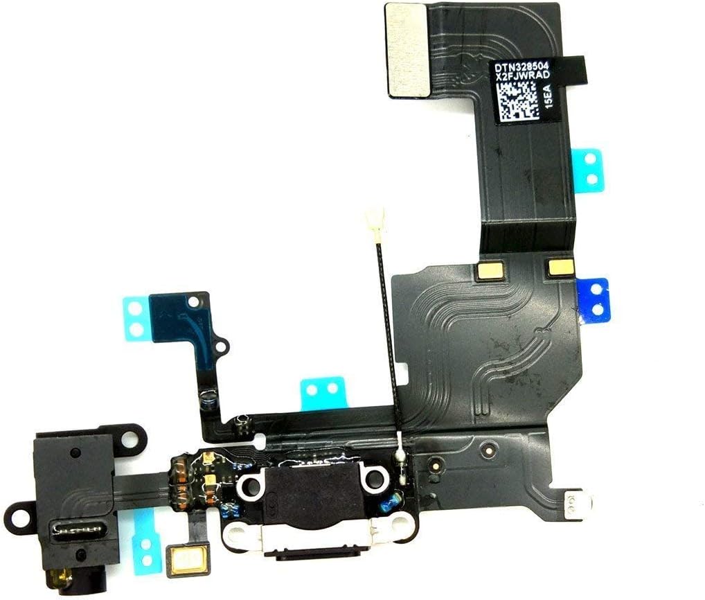 DonkeyEmma BAT Fix Charging Port Headphone Jack Flex Cable Replacement for iPhone 5C