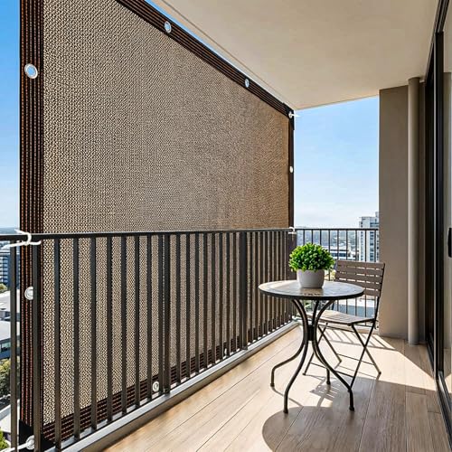 Sun Shade Netting, Sun Protection Net 80% UV Shade Fabric, Shade Cloth Greenhouses Windproof Cover with Eyelets, for Greenhouse/Garden/Pergola/Patio Lawn