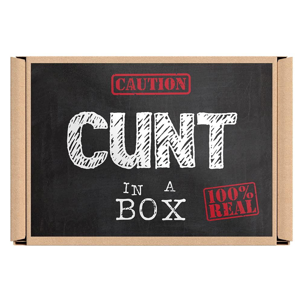 Panda Loco Novelty Funny Mirrors In A Box Birthday Xmas Valentines Birthday Gift (Cunt)