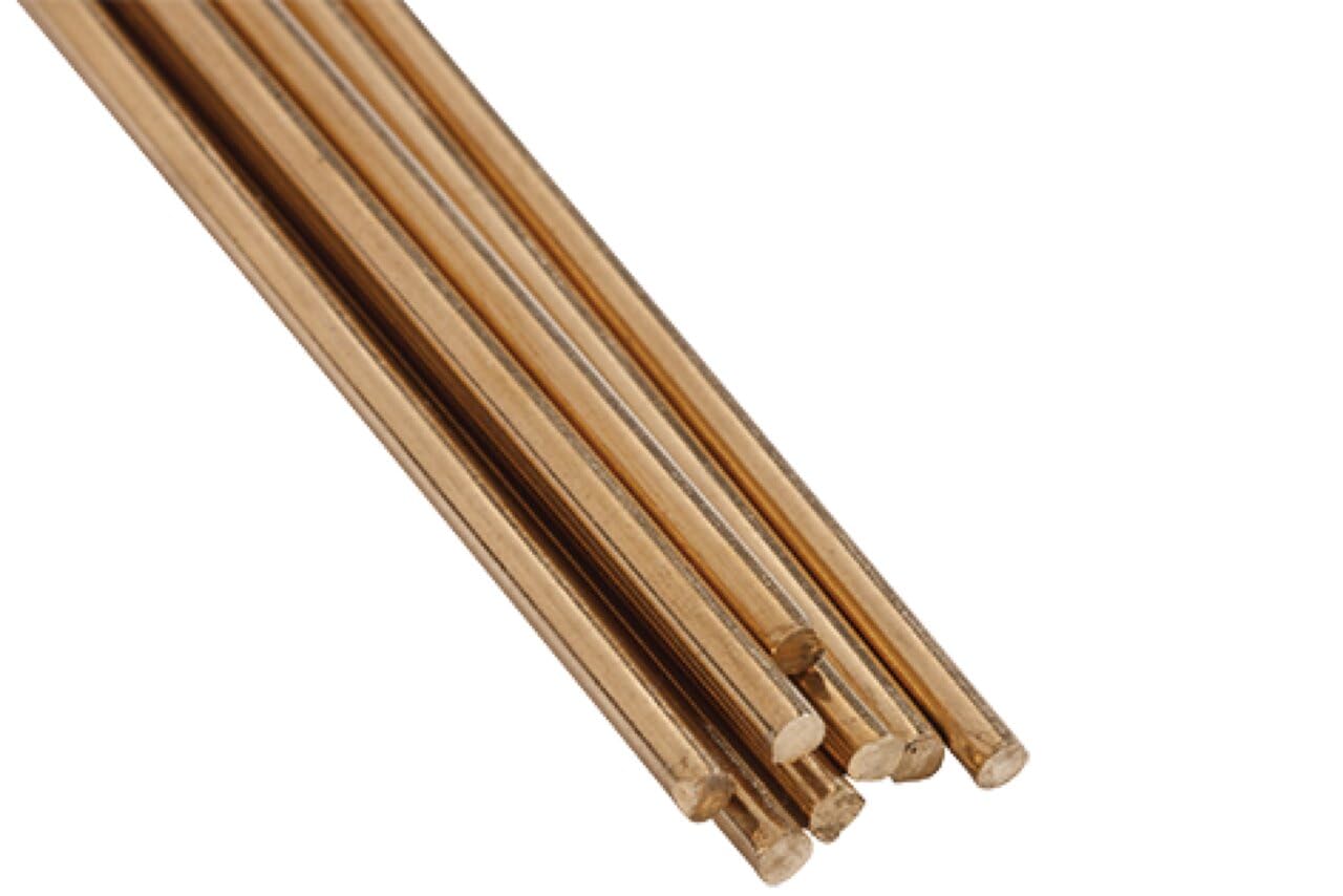 ROTHENBERGER Industrial Brass Welding and brazing rods, ROLOT 603, 8 Pieces 1.5x333 mm