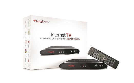 Airtel Digital TV Internet TV with 1 Month Subscription and 1 Year Airtel TV App Subscription