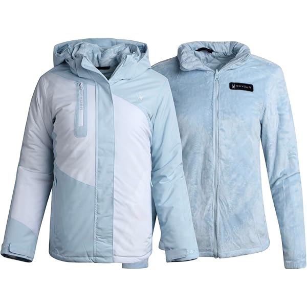 Amazon.com: Spyder Girls' Snow Ski Jacket - 3 Looks in 1