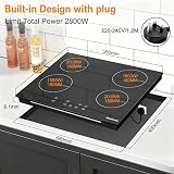 Karinera Built-in Induction Hob 4 Zones 60cm Plug-In view 6