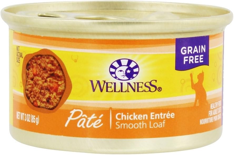 WELLNESS CAT FOOD CHKN, 3 OZ