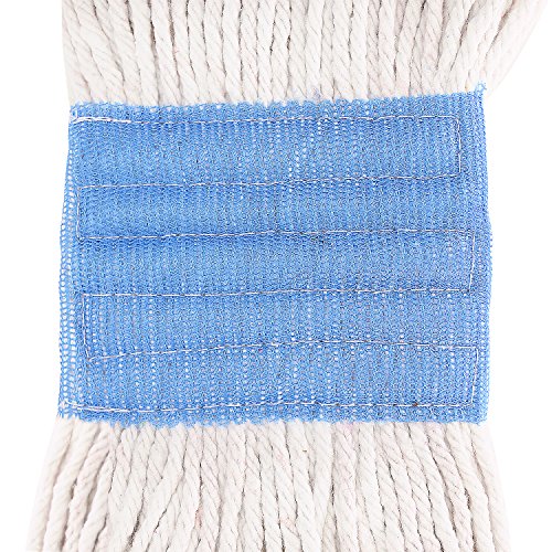 LoopEnd Commercial String Mop Head, 6 Inch Headband, Mop Head