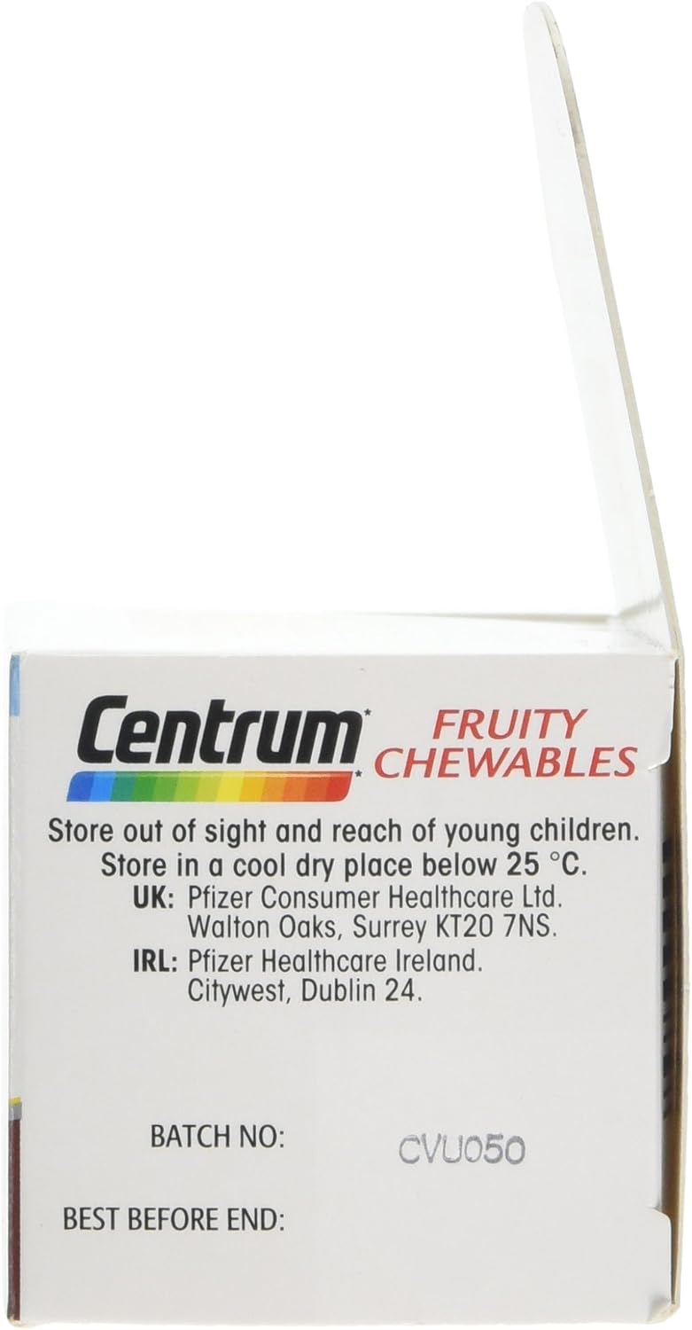 Centrum Fruity Chewables Multivitamin Tablets, chewy vitamins for adults with 13 essential vitamins including vitamin C, D - Image 4