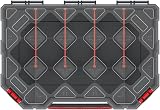 Kistenberg Tager 30 Tool Organiser Box 4 Removable Compartments Transparent Lid view 2