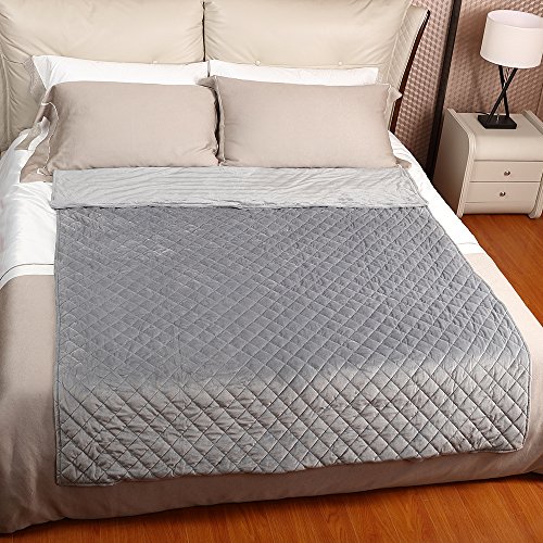 BUZIO Removable Duvet Cover for Weighted Blanket Inner Layer Keep Clean