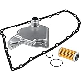 MEMOEO RE0F10D CVT Transmission Filter Oil Pan Gasket Kit 31728-28X0A | Compatible with Nissan Altima NV200 Rogue Qashqai QX50 2.0L 2.5L