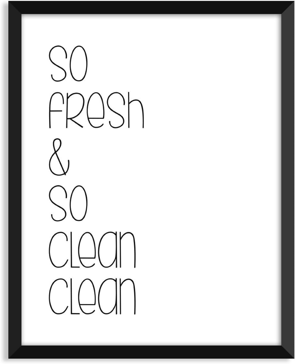 So Fresh and So Clean - Unframed art print poster or greeting card