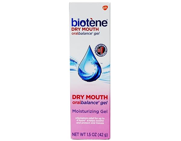 BIOTENE ORALBALANCE MOISTURIZING GEL, ALCOHOL FREE GEL AND DRY MOUTH GEL, FLAVOR FREE – 1.5 OZ
