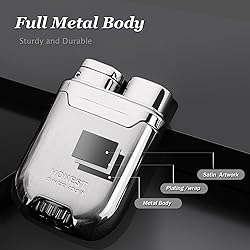HONEST Torch Lighter Butane Lighter Windproof