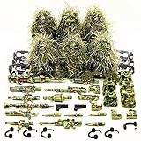 funtoys24 War II, Military Camouflage Army Special Forces Mini Soldiers, 100% Compatible Building Blocks Toys Set