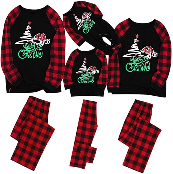 mens christmas pajamas shorts set
