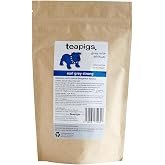 teapigs, Earl Grey Strong Black Tea, Made with Whole Leaves, Loose Leaf Tea, Pack of 250, Bold, Bergamot-Forward Flavor