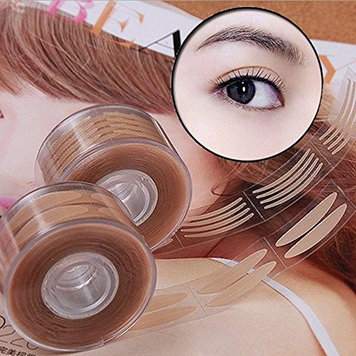 Oceaneshop 300Pairs Fashion Invisible Natural Eye Lift Strips Mesh Tape Double Eyelid Sticker Adhesive