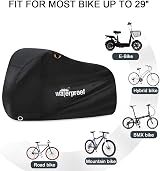 InGroWan Bike Cover 210D Waterproof Oxford Outdoor Indoor 200x70x110 cm view 6