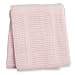 lulujo Baby Cellular Baby Blanket, Pink