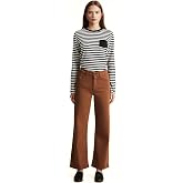 Mavi Jeans Women&rsquo;s Alena High Rise Straight Leg Pants &ndash; High Waisted Stretch Jeans for Work &amp; Everyday Wear, Relaxed Leg Fit.