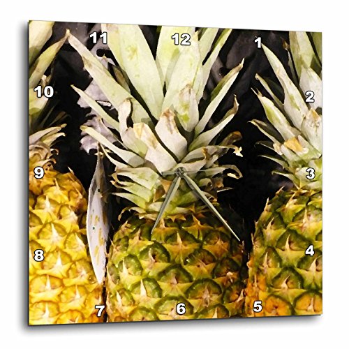 Florene Pineapple Perch Wall Clock - Pineapple Wall Decor