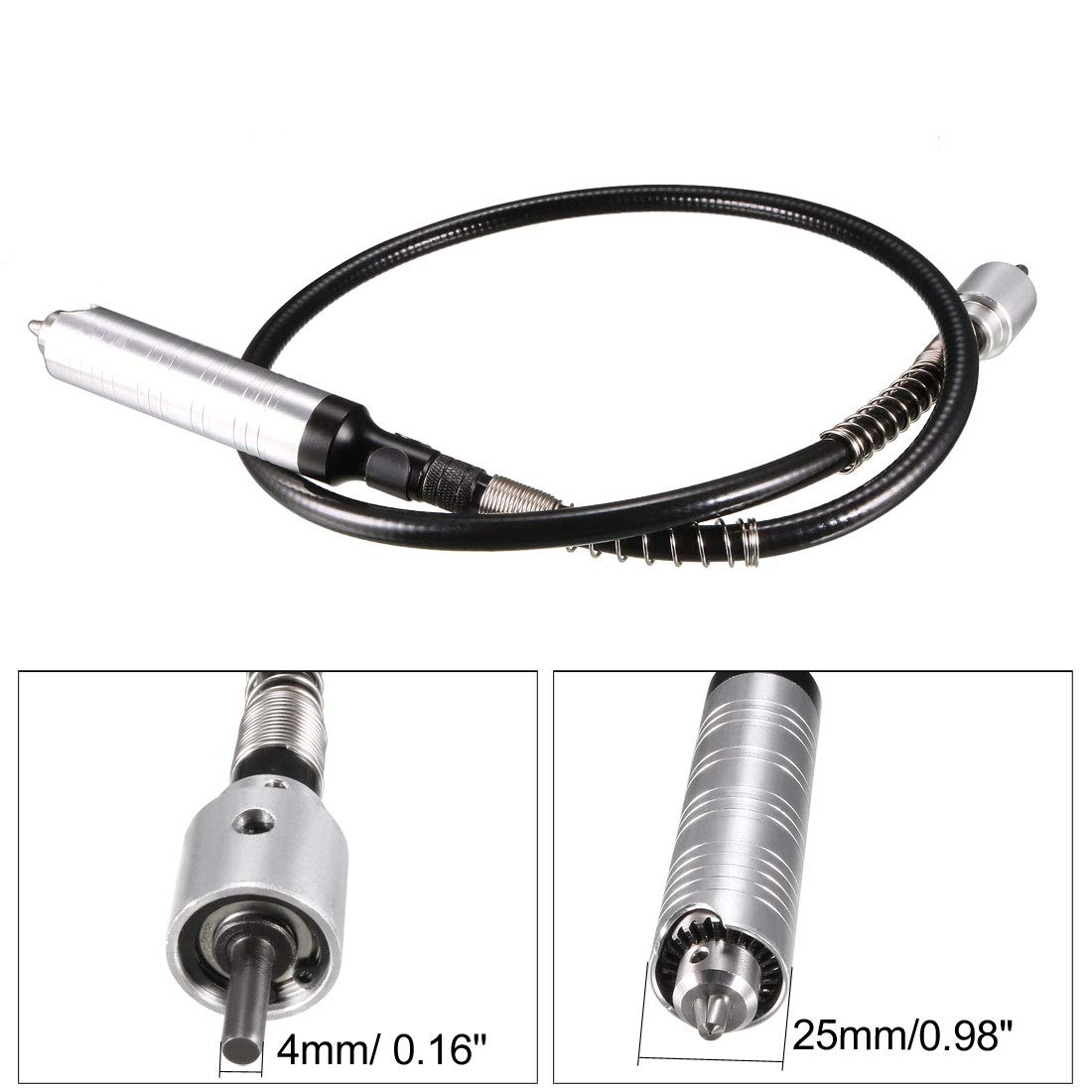 uxcell Flexible Shaft Rotary Tool Flex Shaft Attachment 39 inch