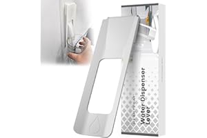 heartybay Water Dispenser Lever for Refrigerator Interior, [One-handed Portable Operation] Premium Replacement Handed Water Dispensing Lever for Whirlpool and Other Models (Clip-On Style)