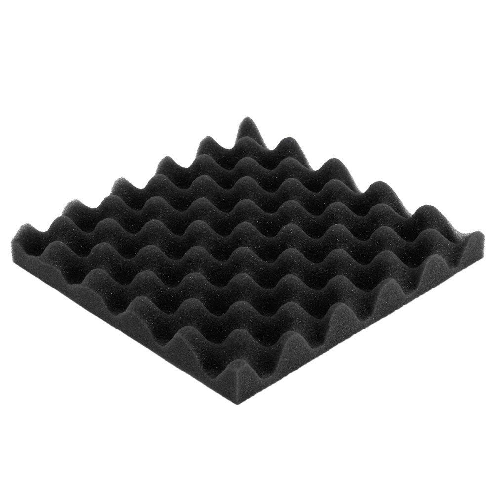 2 Pieces 1.5 x 12 x 12 Egg Wave Packing Foam Polyurethane Egg Crate