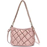 Quilted Crossbody Purses for Women, Ladies Shoulder Bags with Top-handle, Satchel Bag Totes Leather Trendy Handbag