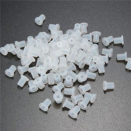 Tutoy 100PCS Tube Rubber Hollow Sealing Plug Cartridge Elbow Stopper CISS Fitting