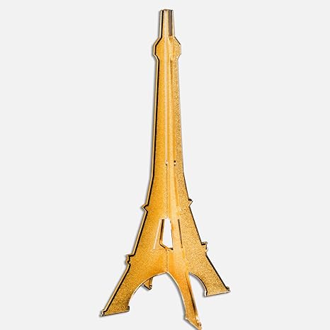 Amazon Com Gold Glitter Acrylic Eiffel Tower Centerpiece Paris
