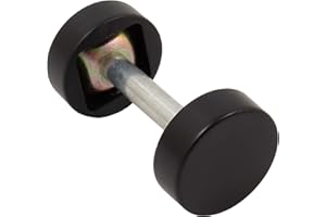 Stone Harbor Hardware Round Handleset Hole Cover, 1" Diameter, Fits Doors 1-3/8" to 2-1/4" Thick, Matte Black